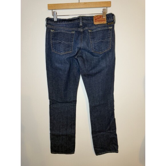 Lucky Brand Zoe Low Rise Straight Leg Jeans Size 6 - Picture 4 of 14